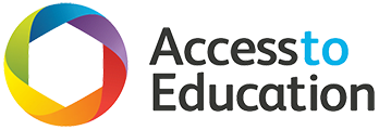 Access to Education logo displayed on King Edward VI Balaam Wood Academy website.